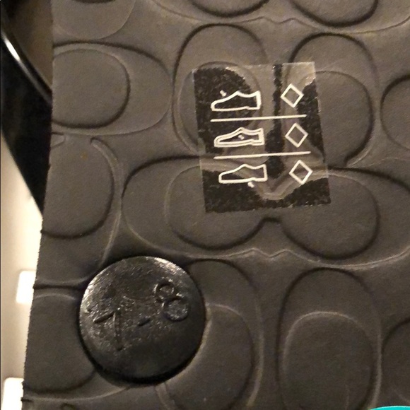 New COACH Abbigail slipper Flip Flops 8 - Picture 5 of 6